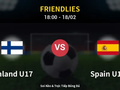 Kết Quả: Finland U17 0-7 Spain U17 – Highlight & Bàn Thắng | Friendlies