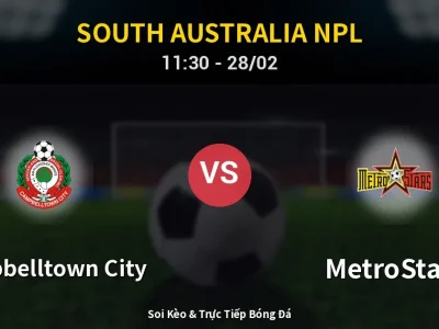 Kết Quả: Campbelltown City 2-3 MetroStars – Highlight & Bàn Thắng | South Australia NPL