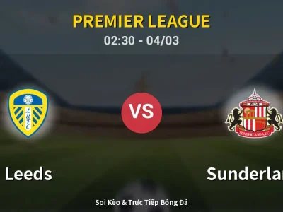 Kết Quả: Leeds 0-1 Sunderland – Highlight & Bàn Thắng | Premier League