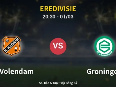 Kết Quả: FC Volendam 3-2 Groningen – Highlight & Bàn Thắng | Eredivisie