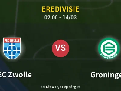 Kết Quả: PEC Zwolle 1-1 Groningen – Highlight & Bàn Thắng | Eredivisie