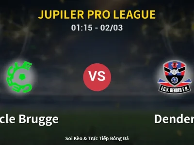 Kết Quả: Cercle Brugge 0-0 Dender – Highlight & Bàn Thắng | Jupiler Pro League