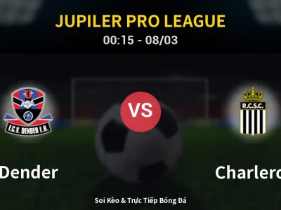 Kết Quả: Dender 2-2 Charleroi – Highlight & Bàn Thắng | Jupiler Pro League