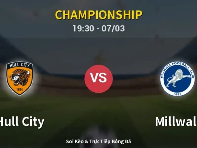 Kết Quả: Hull City 1-3 Millwall – Highlight & Bàn Thắng | Championship