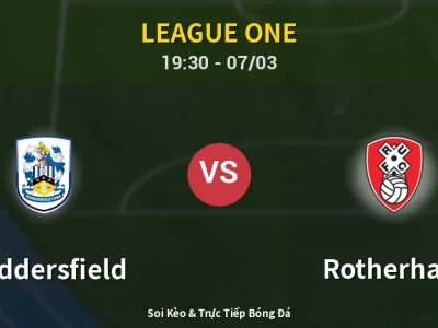 Kết Quả: Huddersfield 1-0 Rotherham – Highlight & Bàn Thắng | League One