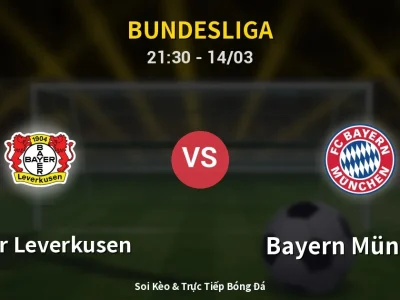 🔴 Trực Tiếp: Bayer Leverkusen 1-0 Bayern München – Link Xem Bundesliga (Full HD)