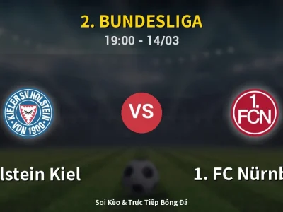Kết Quả: Holstein Kiel 2-3 1. FC Nürnberg – Highlight & Bàn Thắng | 2. Bundesliga