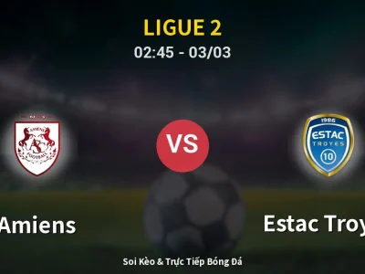 Kết Quả: Amiens 0-2 Estac Troyes – Highlight & Bàn Thắng | Ligue 2