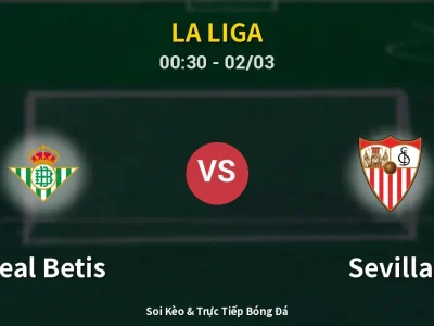 Kết Quả: Real Betis 2-2 Sevilla – Highlight & Bàn Thắng | La Liga