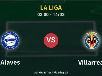 Soi Kèo Alaves vs Villarreal – 03:00 14/03 | Nhận Định, Dự Đoán Tỷ Số