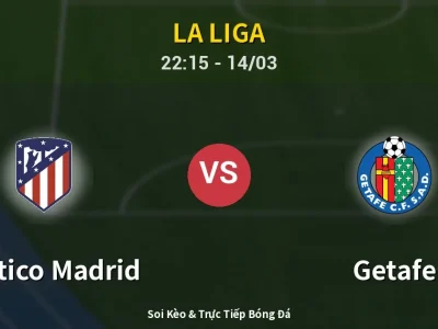 🔴 Trực Tiếp: Atletico Madrid 1-0 Getafe – Link Xem La Liga (Full HD)