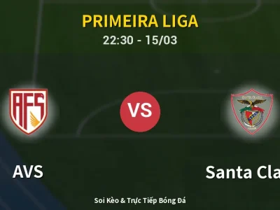 Soi Kèo AVS vs Santa Clara – 22:30 15/03 | Nhận Định, Dự Đoán Tỷ Số