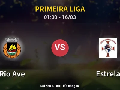 Kết Quả: Rio Ave 2-1 Estrela – Highlight & Bàn Thắng | Primeira Liga