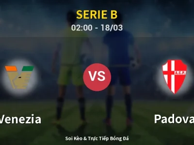 Kết Quả: Venezia 3-1 Padova – Highlight & Bàn Thắng | Serie B