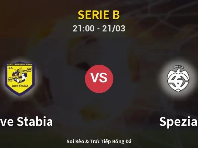 🔴 Trực Tiếp: Juve Stabia 0-0 Spezia – Link Xem Serie B (Full HD)