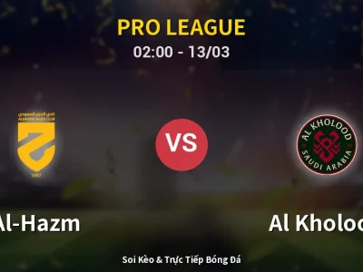 Kết Quả: Al-Hazm 2-1 Al Kholood – Highlight & Bàn Thắng | Pro League