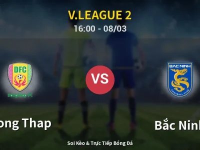 Kết Quả: Dong Thap 0-1 Bắc Ninh – Highlight & Bàn Thắng | V.League 2
