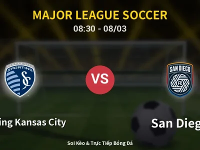 Kết Quả: Sporting Kansas City 0-1 San Diego – Highlight & Bàn Thắng | Major League Soccer