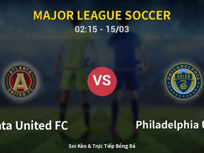 Kết Quả: Atlanta United FC 3-1 Philadelphia Union – Highlight & Bàn Thắng | Major League Soccer
