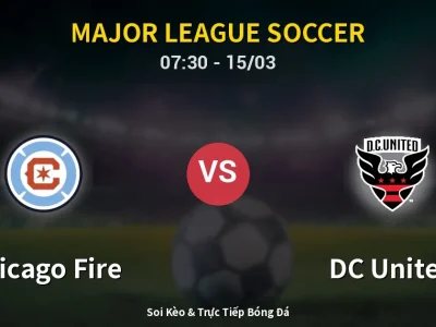 Kết Quả: Chicago Fire 1-2 DC United – Highlight & Bàn Thắng | Major League Soccer