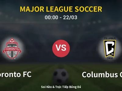 Kết Quả: Toronto FC 2-1 Columbus Crew – Highlight & Bàn Thắng | Major League Soccer