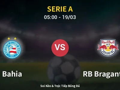 Kết Quả: Bahia 2-0 RB Bragantino – Highlight & Bàn Thắng | Serie A