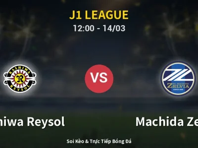 Kết Quả: Kashiwa Reysol 0-1 Machida Zelvia – Highlight & Bàn Thắng | J1 League