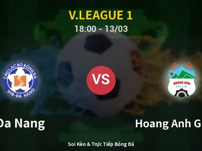 Kết Quả: Da Nang 3-3 Hoang Anh Gia Lai – Highlight & Bàn Thắng | V.League 1