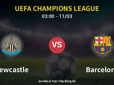 Kết Quả: Newcastle 1-1 Barcelona – Highlight & Bàn Thắng | UEFA Champions League