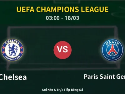 Kết Quả: Chelsea 0-3 Paris Saint Germain – Highlight & Bàn Thắng | UEFA Champions League