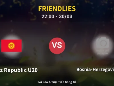 Soi Kèo Kyrgyz Republic U20 vs Bosnia-Herzegovina U17 – 22:00 30/03 | Nhận Định, Dự Đoán Tỷ Số
