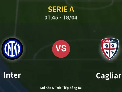 Kết Quả: Inter 3-0 Cagliari – Highlight & Bàn Thắng | Serie A