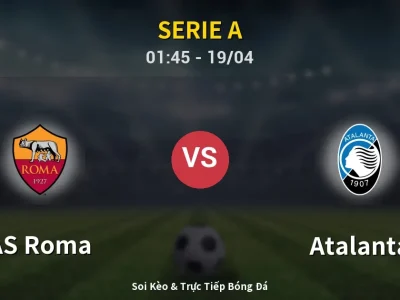 Kết Quả: AS Roma 1-1 Atalanta – Highlight & Bàn Thắng | Serie A