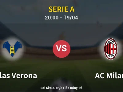 🔴 Trực Tiếp: Hellas Verona 0-0 AC Milan – Link Xem Serie A (Full HD)