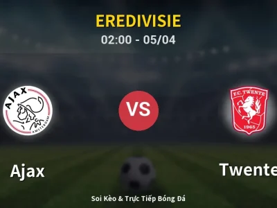 Kết Quả: Ajax 1-2 Twente – Highlight & Bàn Thắng | Eredivisie