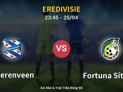 Soi Kèo Heerenveen vs Fortuna Sittard – 23:45 25/04 | Nhận Định, Dự Đoán Tỷ Số