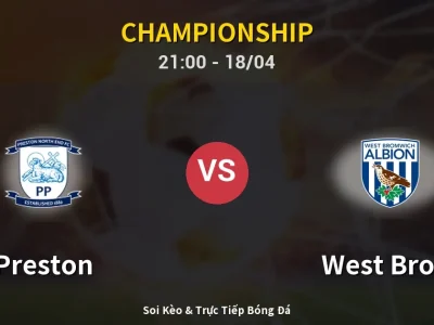 Soi Kèo Preston vs West Brom – 21:00 18/04 | Nhận Định, Dự Đoán Tỷ Số