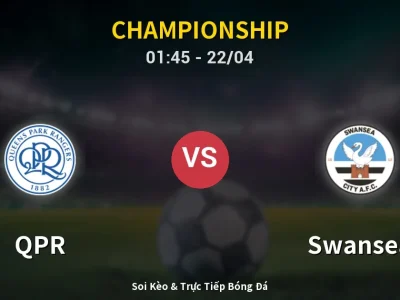 Kết Quả: QPR 1-2 Swansea – Highlight & Bàn Thắng | Championship