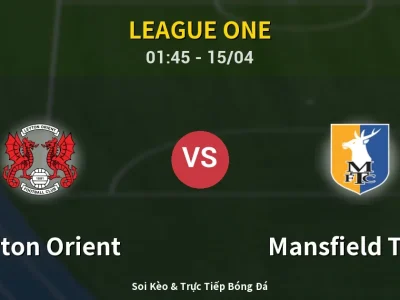 Kết Quả: Leyton Orient 0-0 Mansfield Town – Highlight & Bàn Thắng | League One