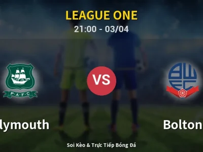 🔴 Trực Tiếp: Plymouth 1-2 Bolton – Link Xem League One (Full HD)