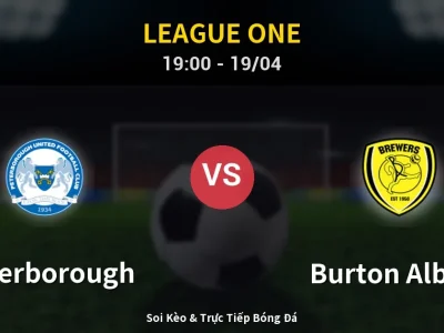 🔴 Trực Tiếp: Peterborough 1-1 Burton Albion – Link Xem League One (Full HD)
