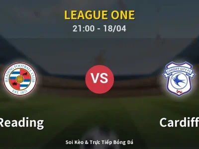 Soi Kèo Reading vs Cardiff – 21:00 18/04 | Nhận Định, Dự Đoán Tỷ Số