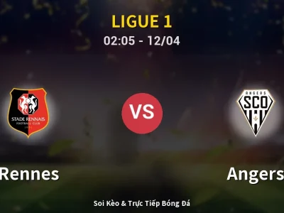 Kết Quả: Rennes 2-1 Angers – Highlight & Bàn Thắng | Ligue 1
