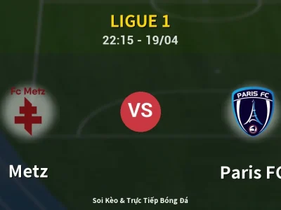 Soi Kèo Metz vs Paris FC – 22:15 19/04 | Nhận Định, Dự Đoán Tỷ Số