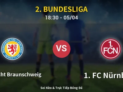 Soi Kèo Eintracht Braunschweig vs 1. FC Nürnberg – 18:30 05/04 | Nhận Định, Dự Đoán Tỷ Số