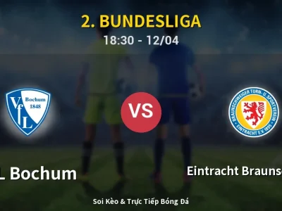 🔴 Trực Tiếp: VfL Bochum 2-0 Eintracht Braunschweig – Link Xem 2. Bundesliga (Full HD)
