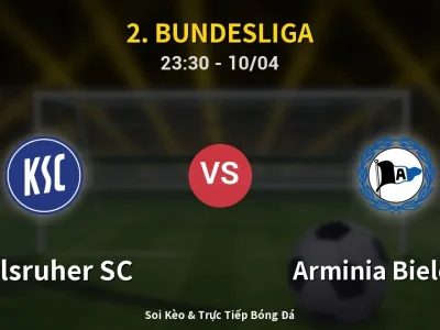 Soi Kèo Karlsruher SC vs Arminia Bielefeld – 23:30 10/04 | Nhận Định, Dự Đoán Tỷ Số