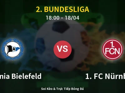 Soi Kèo Arminia Bielefeld vs 1. FC Nürnberg – 18:00 18/04 | Nhận Định, Dự Đoán Tỷ Số