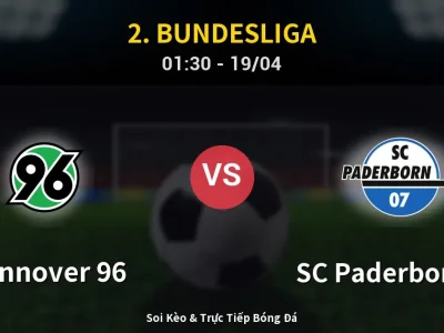 Kết Quả: Hannover 96 1-1 SC Paderborn 07 – Highlight & Bàn Thắng | 2. Bundesliga