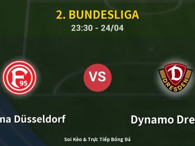 Soi Kèo Fortuna Düsseldorf vs Dynamo Dresden – 23:30 24/04 | Nhận Định, Dự Đoán Tỷ Số
